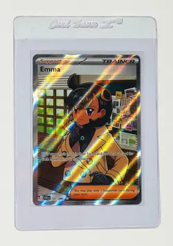 Emma Trainer 107/086 Me04: Chaos Rising Holo Pokemon TCG in Near Mint! - Image 1