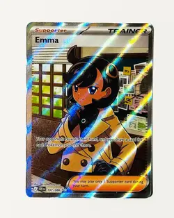 Emma Trainer 107/086 Me04: Chaos Rising Holo Pokemon TCG in Near Mint! - Image 2