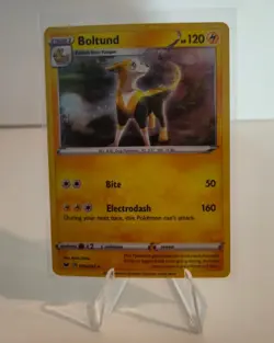 Pokemon Boltund Cosmos Holo 076/202 SSH Sword & Shield NM - Image 1