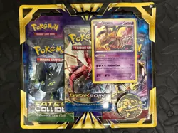 POKEMON XY 3-Pack GIRATINA Blister BREAKTHROUGH BREAKPOINT - Image 1