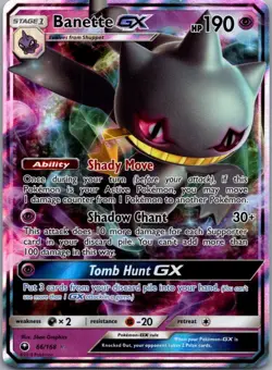 Banette GX 66/168 Celestial Storm GX Rare Holo Pokemon - Image 1