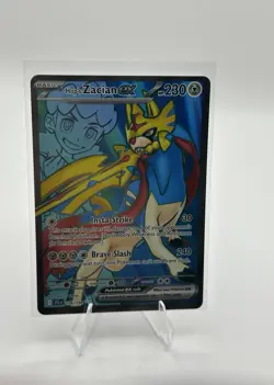 Pokemon Hop's Zacian ex 176/159 Ultra Rare Full Art Holo SV09 230 HP EN - Image 1
