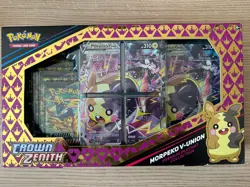 Pokemon TCG Crown Zenith Morpeko V-Union Premium Playmat Collection Sealed - Image 1