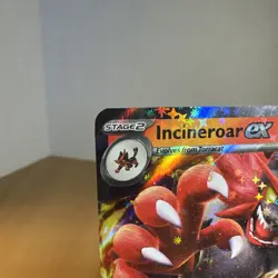 Pokemon TCG Temporal Forces Incineroar ex Double Rare Holo 034/162 - Image 2