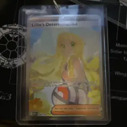 Pokemon TCG Lillie's Determination 184/145 Guardians Rising Secret Rare Holo - Image 1