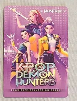 KPop Demon Hunters Exquisite Collection Card - Saja Boys, Abby SSR #003 - Image 2