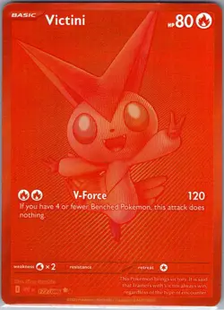 Victini - 172/086 SV: White Flare - Pokemon Card - NM - Image 1
