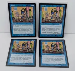 Tinker Lot Of 4 - Magic The Gathering MTG - Urza's Legacy! - Image 1