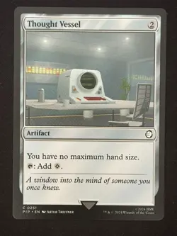 1x MTG Thought Vessel - Universes Beyond: Fallout (PIP) #251 - Magic - Image 1