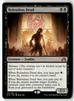 MTG Relentless Dead Shadows over Innistrad LP Magic The Gathering - Image 1