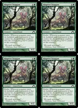 MTG - 4x ADAPTIVE SNAPJAW - Gatecrash (C) - Image 1
