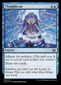 MTG - THOUGHTCAST - March of the Machine Com (C) - Image 1