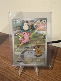 Chansey 187/167 Illustration Rare Twilight Masquerade Pokemon NM/M - Image 1