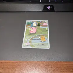 Chansey 187/167 Illustration Rare Twilight Masquerade Pokemon NM/M - Image 3