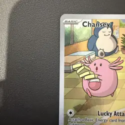 Chansey 187/167 Illustration Rare Twilight Masquerade Pokemon NM/M - Image 4
