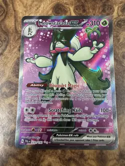 Pokemon Meowscarada ex 231/193 Paldea Evolved Special Illustration Rare SIR NM - Image 1