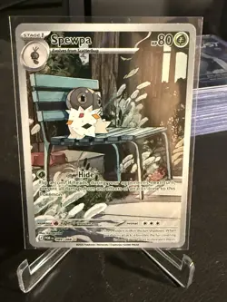 The Pokemon Company Spewpa 089/088 Paldea Evolved IR Holo EN 2023 - Image 1
