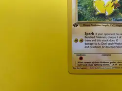 FIRST EDITION BASIC POKEMON PIKACHU JUNGLE SERIES COMMON - Image 5