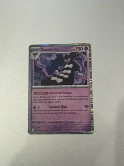 GOTHITELLE 043/086 HOLO RARE WHITE FLARE POKEMON HOLO NM WHT - Image 1
