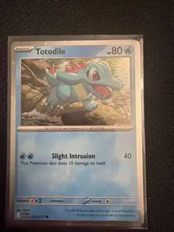 Totodile 41/217 Ascended Heroes Cosmos Holo NM Pokemon TCG - Image 1