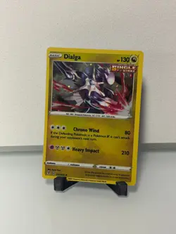 Dialga 112/203 Evolving Skies Cosmos Holo Pattern Pokemon TCG Card - Image 1
