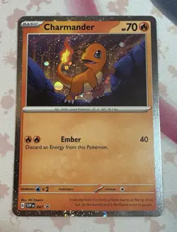 Charmander - 047 (Cosmos Holo) 047 Sv: Scarlet & Violet Promo Cards Holo - Image 1