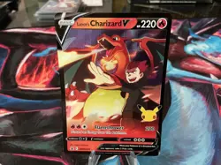 Pokemon TCG Lance's Charizard v SWSH133 Promo Card Celebrations - Image 1