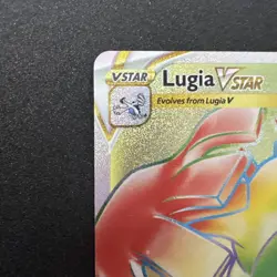 Lugia V STAR 202/195 Rainbow Secret Rare- Pokemon TCG: Silver Tempest- NM - Image 3