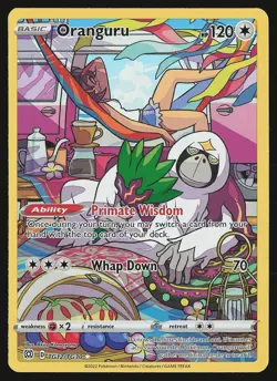 SWSH09: Brilliant Stars Trainer Gallery Oranguru #TG12/TG30 Pokemon Card - Image 1