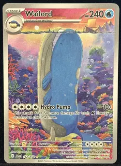 Pokemon TCG - Wailord 162/159 - Journey Together Holo - Image 1