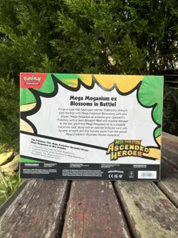 Pokemon Ascended Heroes - Mega Meganium Ex Box - New And Sealed - Image 2