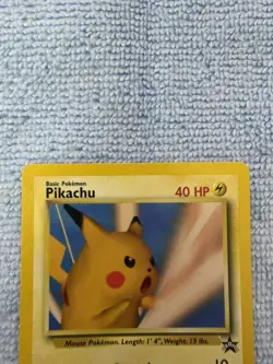 2001 Pikachu #26 SNAP WOTC Black Star Promo Vintage Pokemon Card NM/LP English - Image 2