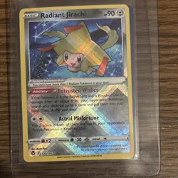 Lugia VSTAR & Radiant Jirachi Holo Silver Tempest Pokemon TCG Card Lot (2) - Image 2