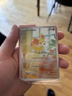 Fennekin Black Star Promo 080 Chaos Rising Pokemon ETB Promo ENGLISH SEALED - Image 1