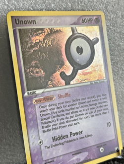 Unown Y Holo Rare Y/28 EX Unseen Forces Unlimited 2005 Unown Subset Pokemon NM - Image 2