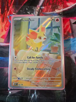 Fennekin 080 - SEALED - Black Star Promo (MEP) - Pokemon TCG Chaos Rising ME04 - Image 1