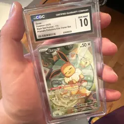 The Pokemon Company Eevee Sv: Scarlet & Violet Promo Holo CGC 10 173 English - Image 3