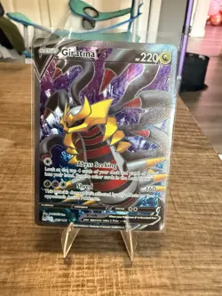 Pokemon Giratina V Swsh11 Lost Origin 185/196 Ultra Rare Holo Eng Basic - Image 1