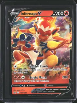 Infernape V SWSH252 Holo Promo Sword & Shield Promo Pokemon NM/M - Image 1