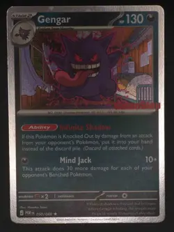 Pokemon TCG: Gengar 050/088 - Perfect Order - Gamestop Stamped Promo NM - Image 1