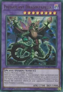 Yugioh - Predaplant Dragostapelia (Ultra Rare) (1st Edition) - DUPO-EN069 (P) - Image 1
