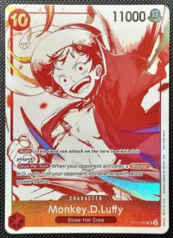 Monkey.D.Luffy ST10-006 3rd Anniversary Treasure Campaign Super Rare - Image 1