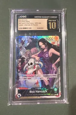 2025 ONE PIECE PROMOS PSA MAGAZINE EXCLUSIVE #038 BOA HANCOCK CGC Pristine 10 - Image 1