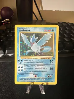 Pokemon TCG Articuno Fossil 2 Holo Unlimited Holo Rare - Image 1