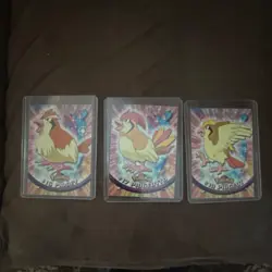 Pokemon Card Lot - Pidgey, Pidgeotto, Pidgeot - 3 Cards TV Animation Edition - Image 1