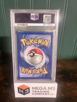 2001 Pokemon Neo Revelation Rockets Hideout #63 Gengar PSA 7 - Image 3