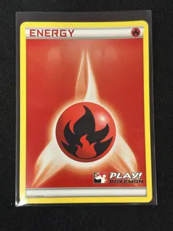 Fire Energy (2011 Play! Pokemon) Promo Holo League & Championship Pokemon Card - Image 1