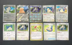 Pokemon TCG - Snorlax Theme Lot - Image 1