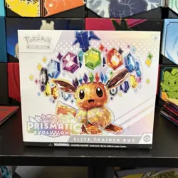 Pokemon TCG Scarlet & Violet Prismatic Evolutions Elite Trainer Box - Image 1