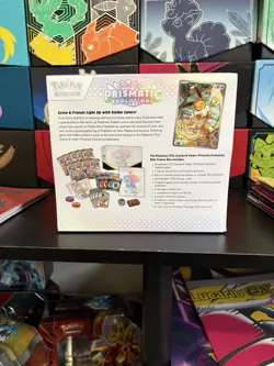 Pokemon TCG Scarlet & Violet Prismatic Evolutions Elite Trainer Box - Image 3